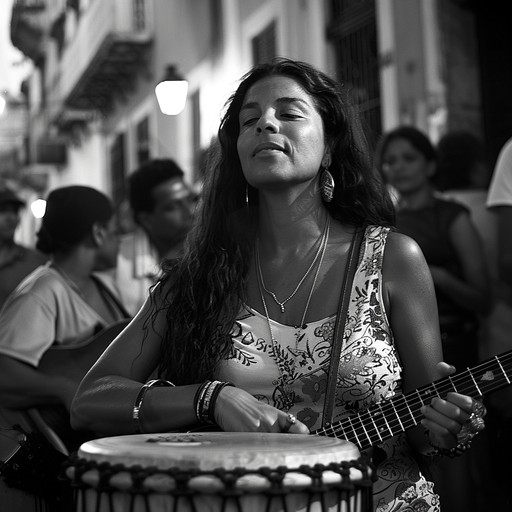 Combining classic samba rhythms with modern hip-hop elements, this track provides a vibrant, energetic atmosphere. The bassline is funky, and the percussion is infused with the traditional sounds of brazilian carnival, overlaid with urban hip-hop beats for a contemporary twist. This mix creates a sound landscape that is both festive and cool, perfect for dance floors or urban summer parties.