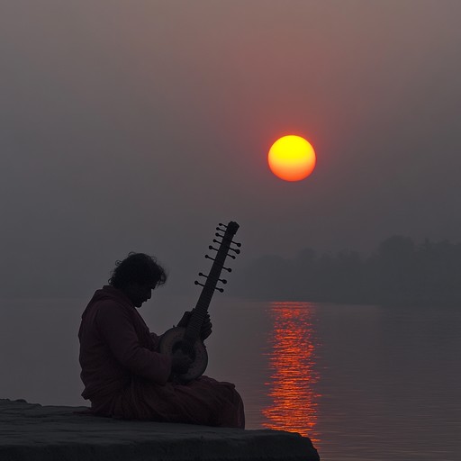 An instrumental hindustani raga that captures the essence of liberation and inner freedom, weaving traditional melodies with uplifting progressions, invoking a journey from constraint to emancipation