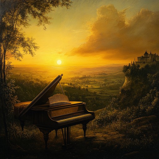 An instrumental baroque composition featuring elegant harpsichord melodies and uplifting orchestral arrangements that evoke feelings of hope, renewal, and the dawn of a new day