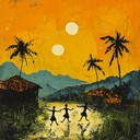 lively brazilian countryside dance melody with upbeat rhythms