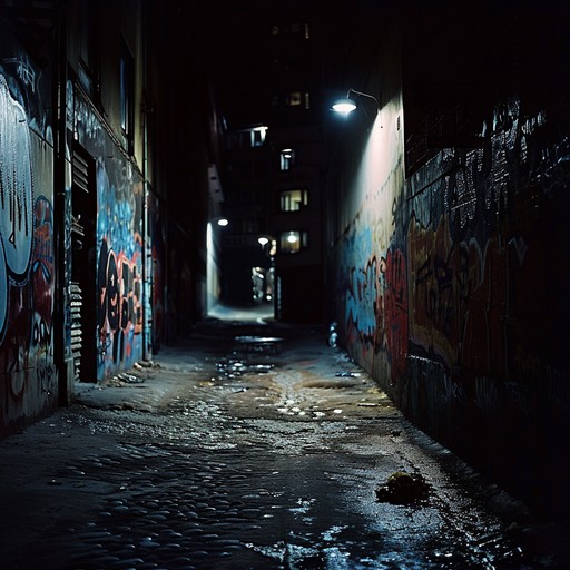 This track features raw and distorted guitar riffs set against a backdrop of heavy, pounding drums. The intense energy is relentless, evoking the gritty feel of a chaotic urban environment. Perfect for high energy scenes, action sequences, or intense moments requiring a powerful, grunge infused soundscape.