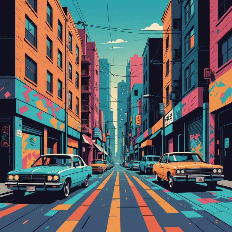 This track features a lively blend of whimsical melodies and robust trap rhythms, creating an atmosphere that's both playful and forward driving. It's the perfect background for youthful urban adventures or high energy activities.