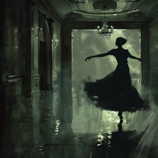 Imagine a dimly lit ballroom where ghostly figures waltz in eerie harmony. The haunting melody of the saxophone intertwines with the rhythm of swing, creating an otherworldly ambiance. The interplay of upbeat swing and haunting undertones makes this piece uniquely captivating.