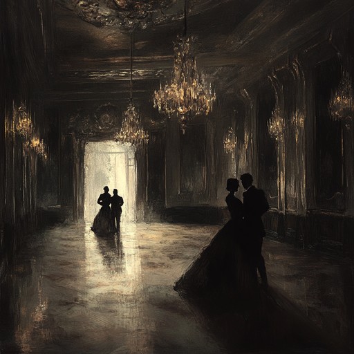 A dark and unsettling instrumental waltz that captures the ambiance of a haunted ballroom. The piece weaves through a tapestry of delicate, yet eerie melodies, played by a haunting piano. Gentle yet sinister strings add to the ghostly charm, creating a sense of the supernatural and the surreal. Ideal for invoking a sense of mystery and spectral elegance in an abandoned, grandiose setting.