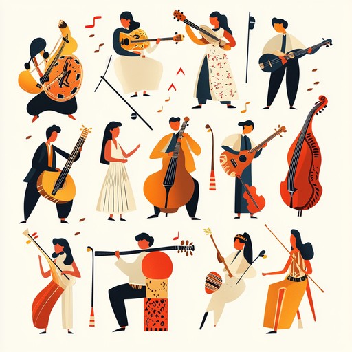 This track features exuberant world rhythms blending african drums, latin brass, and middle eastern melodies. A harmonic celebration inviting everyone to dance together.