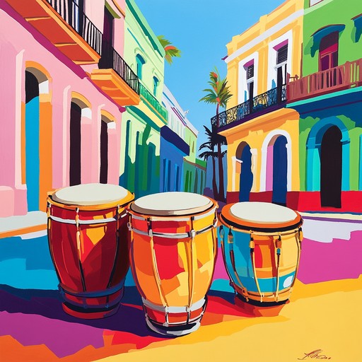 Immerse yourself in an energetic instrumental that fuses traditional afro cuban rhythms with contemporary sounds. This track radiates confidence and vitality, inviting listeners to experience the spirited ambiance of cuban music.