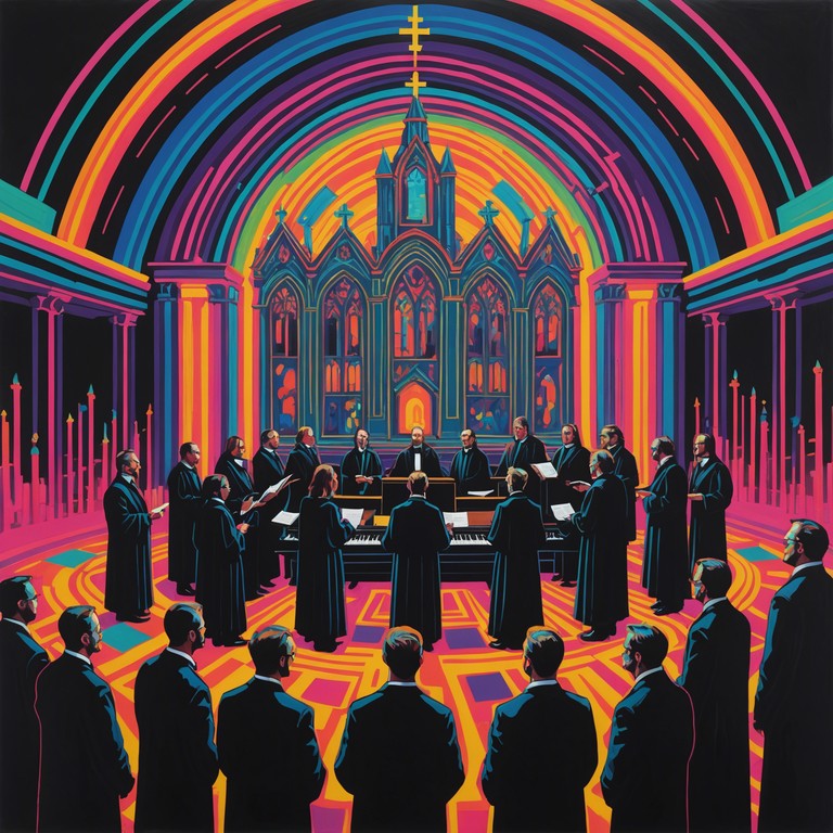 Delve into an auditory exploration where the emotive power of gospel music melds seamlessly with the mind bending effects of psychedelia, creating a profound celebration of spiritual transcendence and cosmic understanding.