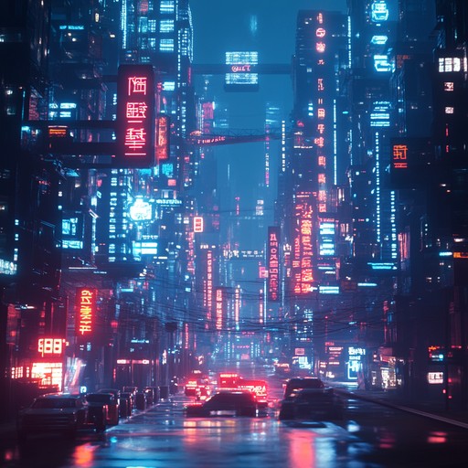 This track intricately weaves the electric energy of a futuristic city with vibrant neon lights, driven by dynamic synths and energetic future bass beats, making you feel the buzz of an urban paradise.