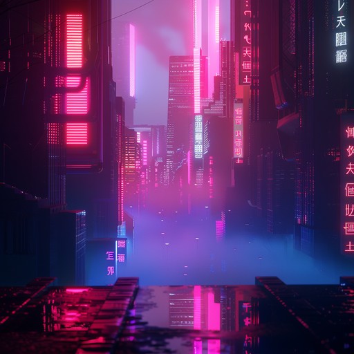 Dive into a sonic landscape where neon lights flicker ominously, and basslines carve out unsettling rhythms. Synth melodies weave a haunting tale of a dystopian future, filled with tension and dark intrigue. Perfect for those who enjoy eerie futuristic sounds that send chills down the spine.