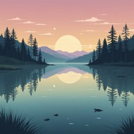 gentle piano melody creates peaceful ambiance