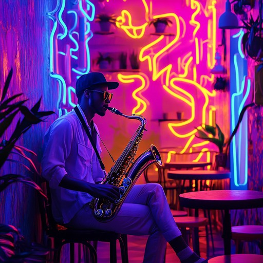 An instrumental lounge track that blends uplifting melodies with jazzy undertones and vibrant rhythms, creating a spirited and lively atmosphere perfect for relaxing evenings and social gatherings.