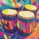 a high energy bhangra track showcasing vibrant drums and rhythms.