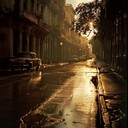 subdued afro cuban rhythms creating peaceful, introspective melodies