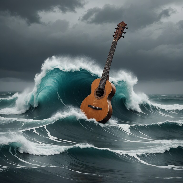 A meld of traditional indian raga with the intensity of modern rock, creating a tumultuous soundscape reflecting the chaos of kali yuga, the last of the four stages the world goes through as part of the cycle of yugas described in indian scriptures. The track features a ceaseless storm of sitar virtuosity backed by powerful, driving rock elements, symbolizing the perpetual struggle and upheaval characteristic of this era.