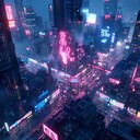 energetic beats with futuristic urban vibes and synths