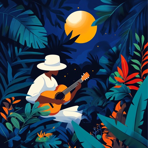 An instrumental composition that takes listeners on a voyage through vibrant latin rhythms and enchanting exotic melodies, featuring the cavaquinho to evoke a sense of adventure and passion.