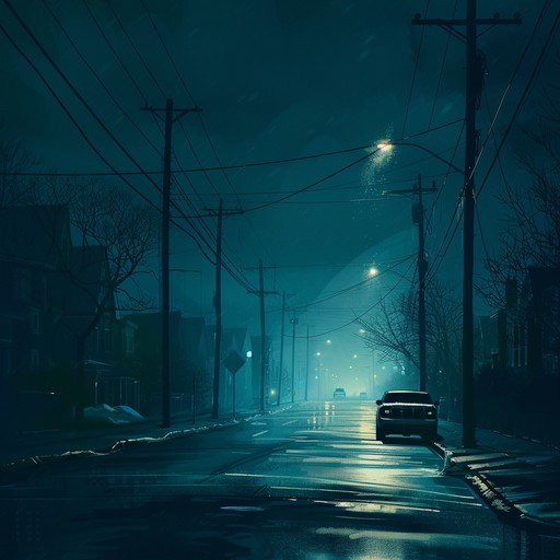 This instrumental captures the essence of walking through empty urban streets under the soft glow of streetlights, where the sounds of the city are muted and a cool breeze carries a sense of calm and reflection