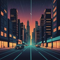 powerful urban beats with cinematic chase scene.