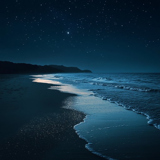 A relaxing instrumental piece that transports listeners to a quiet, starlit beach, where the waves gently lap against the shore and the air is filled with sparkling, soothing melodies. Perfect for unwinding and finding peace under the stars.