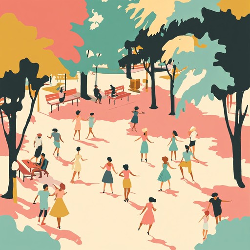 This instrumental captures the essence of a vibrant day in a sunny park, with energetic trumpet melodies and buoyant rhythms inviting listeners to dance and celebrate. A modern take on classic swing, full of life and positivity, perfect for an uplifting and spirited mood.