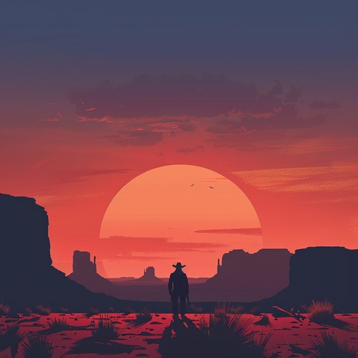 This track is an emotive, bittersweet journey through the lonesome expanses of the american west. The melody is filled with yearning and nostalgia, showcasing the stark beauty and inherent loneliness of open deserts. Through each twang, the listener is transported to a sunset over dusty plains, where memories of lost love linger in the air.