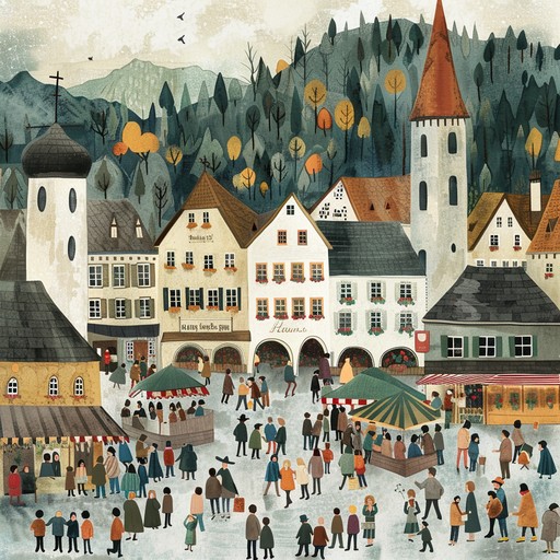 A dynamic piece reflecting the lively dance culture of bavarian festivals, designed to uplift and unite listeners through its robust rhythms and joyful accordion melodies