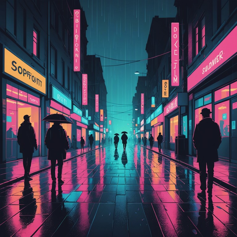 Delving deeper into the mysterious side of tokyo after dusk, the alternative version of this track combines haunting shamisen melodies with an electro pop undertone, crafting contrasts between traditional japanese culture and the city's futuristic persona, ideally suited for thrill seekers and urban explorers.