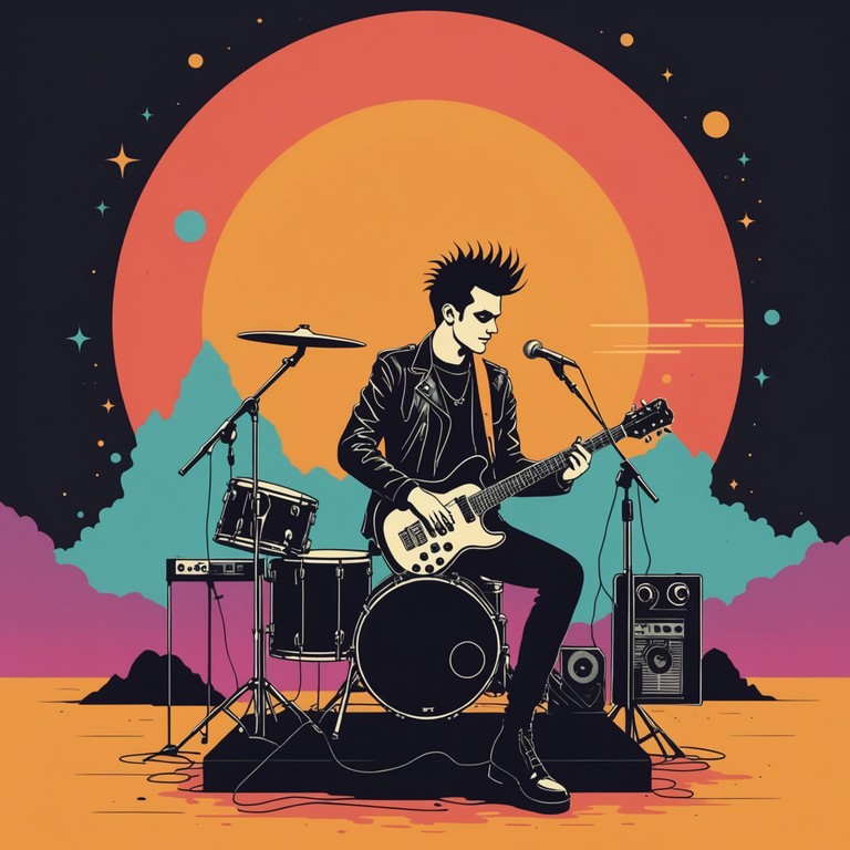 This instrumental track harnesses the raw energy and emotive power of punk, infused with a sense of nostalgia, recalling the revolutionary spirit of the past. Gritty electric guitar riffs and rebellious rhythms combine to evoke images of youth, freedom, and the wild, carefree days gone by.