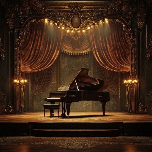 Envision a grand theatre with rich visual textures and timeless elegance. This instrumental's complex orchestrations and dynamic range paint vivid images of classic broadway moments.