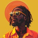 upbeat traditional reggae instrumental