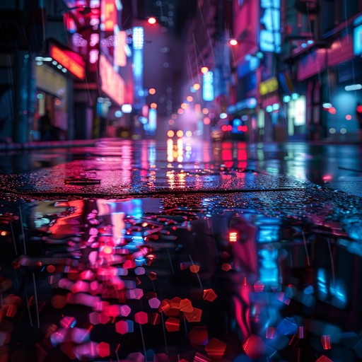 This track captures the essence of wandering through a neon lit city at night, blending downtempo beats and atmospheric soundscapes to create an immersive urban experience. Thick basslines, eerie synths, and laid back drum patterns invoke a sense of solitude and reflection. Perfect for late night listening sessions.