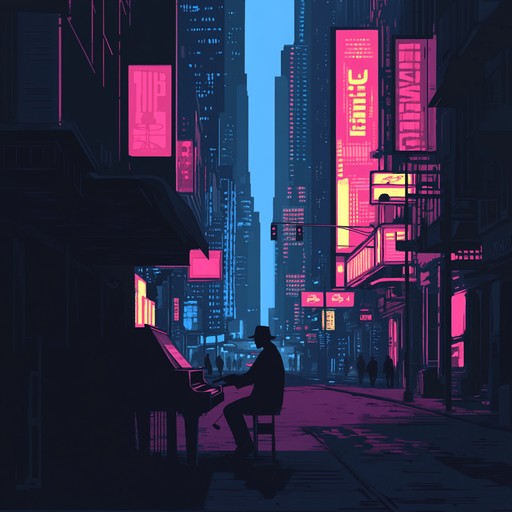 A captivating instrumental that fuses the energetic rhythms of new jack swing with laid back chill vibes, painting a sonic picture of neon lit city streets after dark. The track features groovy beats, smooth basslines, and subtle electronic elements, creating an atmosphere that's both edgy and relaxed.