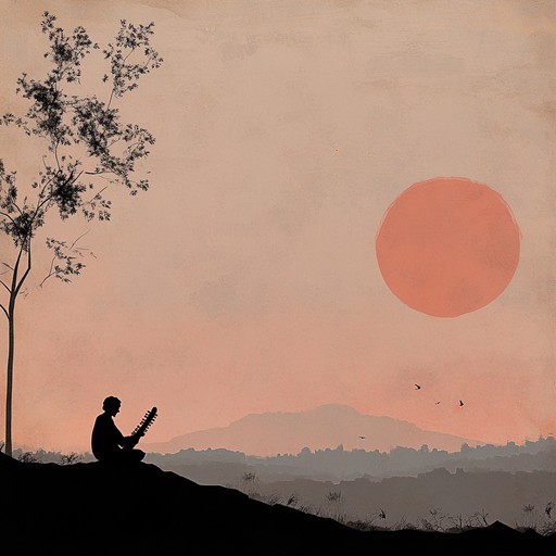 Experience a soulful instrumental voyage that captures the essence of mystical indian dawns, blending traditional hindustani melodies with emotive rhythms to evoke serenity and introspection.
