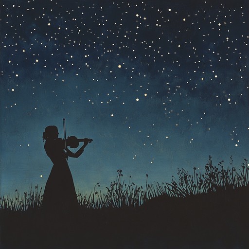 A hauntingly beautiful waltz that transports listeners to a realm where stars whisper secrets across the night sky. The melody weaves through ethereal passages, evoking the grandeur and mystery of the cosmos.