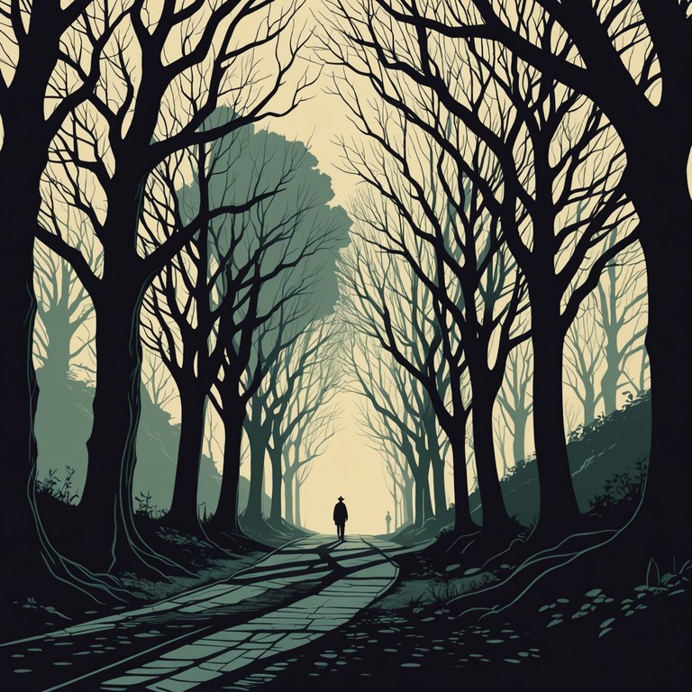 Echoing the enchanting yet slightly unsettling feeling of wandering through a dark, dense forest, this track uses the acoustic guitar's emotive power to fill the air with a haunting lullaby. The composition floats between the real and the surreal, perfect for listeners who appreciate the deeper, darker side of folk music.