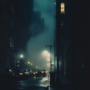 a haunting mix of city sounds and synth textures