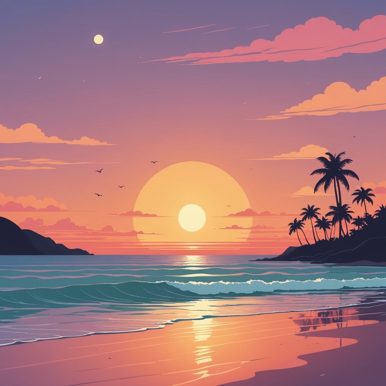 A relaxing and soothing instrumental track that encapsulates the calming essence of a sunset by the beach. The gentle reggae beats create an atmosphere of peace and tranquility, perfect for unwinding after a long day.