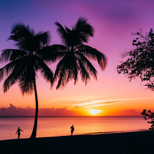 Immerse yourself in the vibrant rhythms of an exhilarating calypso instrumental. This song brings together lively steelpan melodies, pulsating percussion, and festive island vibes to create an uplifting celebration of life, joy, and dance. The track transports listeners to the heart of a caribbean carnival at sunset, where the energy is contagious and the spirit of the islands comes alive.