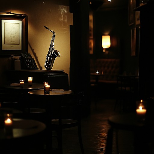 An instrumental piece featuring gentle rhythms and warm harmonies that evoke a cozy evening in an upscale lounge, perfect for romantic moments.