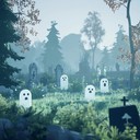 funky baseline with spooky, eerie undertones