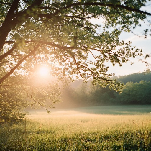 This piece is a minimalist instrumental featuring the acoustic guitar, painting a sonic picture of the first light of dawn breaking over the horizon. The soft, intricate melodies convey feelings of joy and serenity as the world awakens, capturing the peacefulness of a new day beginning. The sparse arrangement allows the listener to immerse themselves in the simple beauty of the music, resonating with the tranquility and optimism of a fresh start.