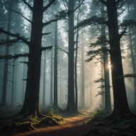 ethereal melody woven with nature's whispers