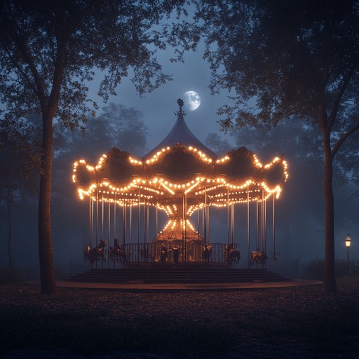 This composition is a playful orchestral journey that captures the magic and wonder of childhood visits to the amusement park. With lively melodies and whimsical harmonies, it evokes the spinning of carousels and the joy of carefree days.