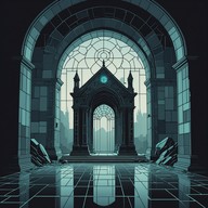 haunting sounds in abandoned crypt