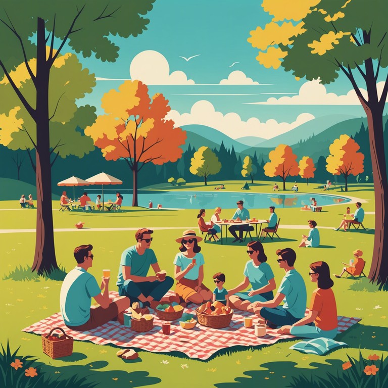 A song that encapsulates the spirit of a carefree summer day, filled with the joyous sounds of a playful piano tinkering away, creating a story told through whimsical melodies. The tune is perfect for capturing the lighter side of life, encouraging listeners to twirl, laugh, and let their hearts be light.