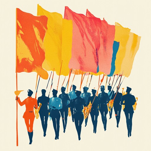 A lively, energetic instrumental track designed to evoke a sense of national pride and togetherness. Fusing traditional marching band rhythms with uplifting orchestral elements, the song drives forward, inspiring listeners with a sense of unity and purpose. Perfect for national celebrations, parades, and commemorative events, this composition radiates optimism and collective spirit.