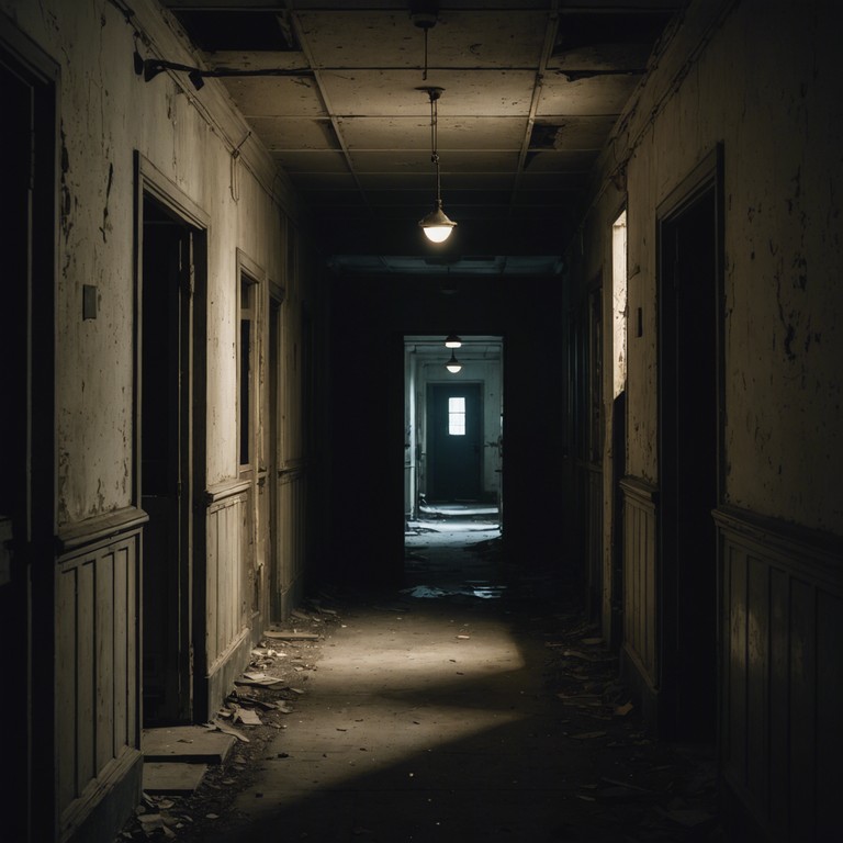 A captivating composition that draws the listener into a soundscape of chilling echoes and ethereal whispers, using minimalist structure to convey an unsettling atmosphere of solitude and the unknown. The use of sparse, reverberating xylophone notes creates a surreal, otherworldly vibe, leaving a lasting impact of unease and intrigue.
