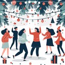 catchy, fun, and upbeat with a festive vibe