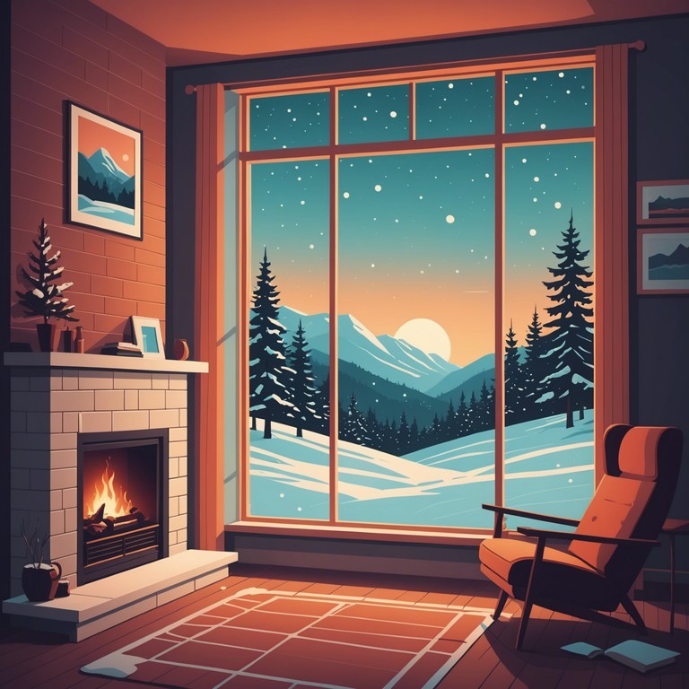 A smooth jazz saxophone piece encapsulating the quiet, serene beauty of a snow covered landscape during the holiday season. The song combines the warmth of fireside gatherings with the refreshing chill of december air, perfect for cozy evenings.