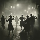 lively tango reflecting buenos aires' nocturnal passionate rhythms.
